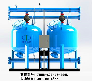 全自动浅层砂过滤器 双罐